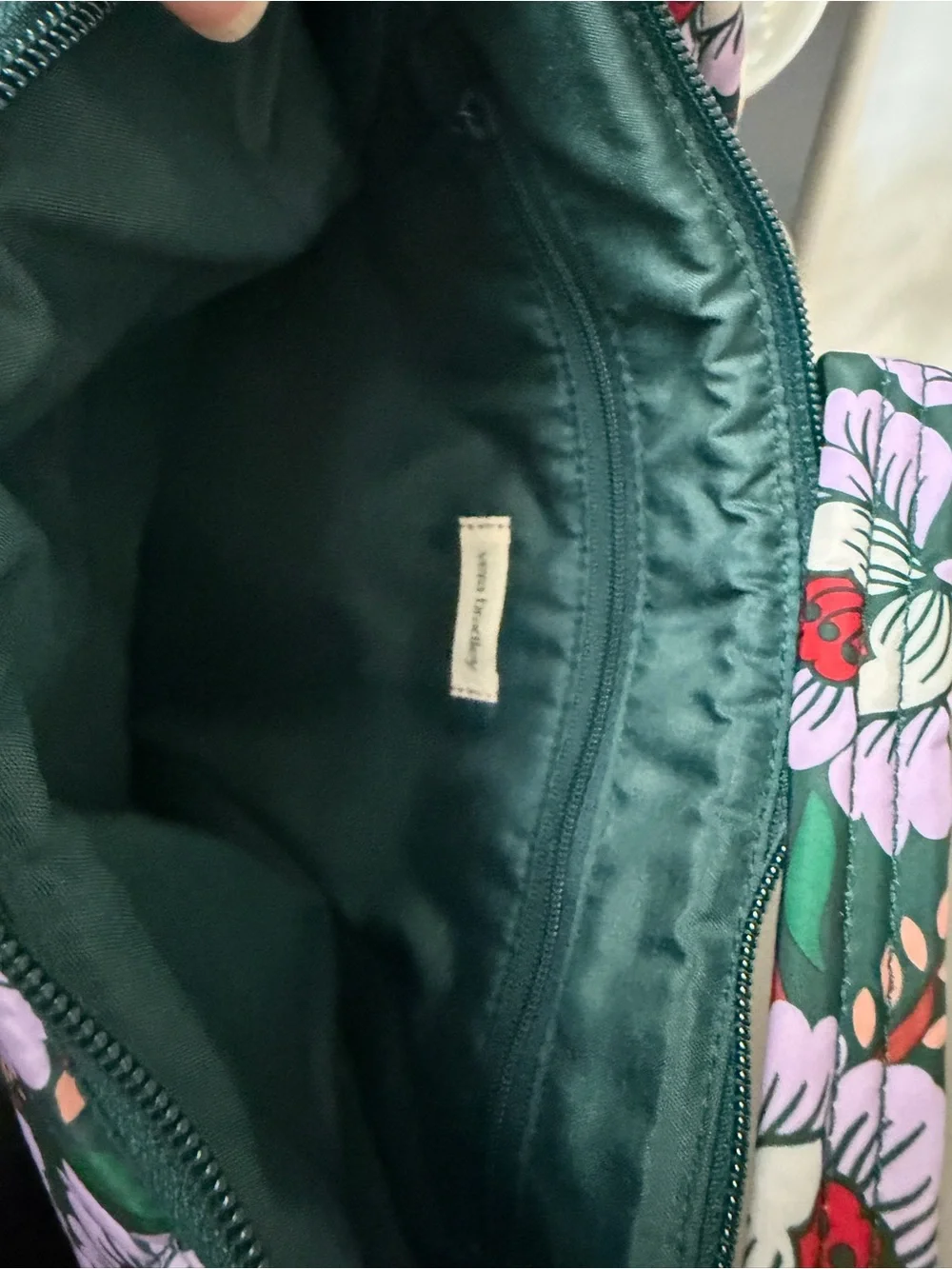 Vera Bradley quilted tote